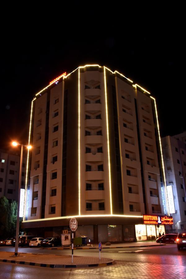Midtown Furnished Apartments Ajmán Exterior foto